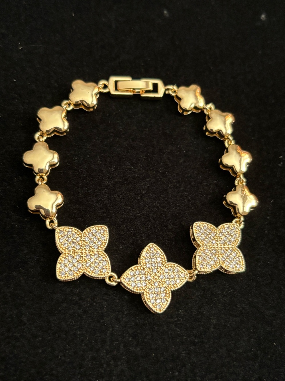 Designer-inspired Gold Plated Bracelet